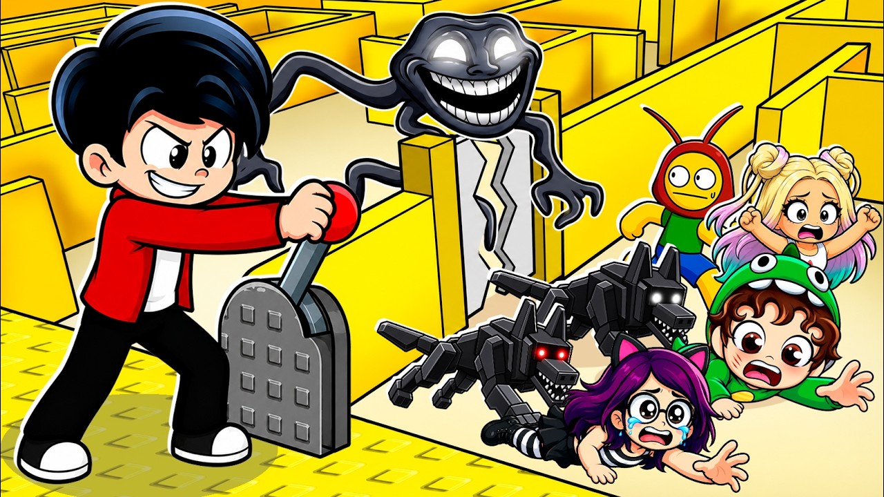 CONSTRUI MIS PROPIOS BACKROOMS y TROLLEO A MI FAMILIA en ROBLOX | Karim Juega