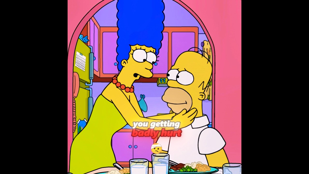 Marge Is Worried Homer Will Get Hurt | Simpsons Shorts #animation #thesimpsons