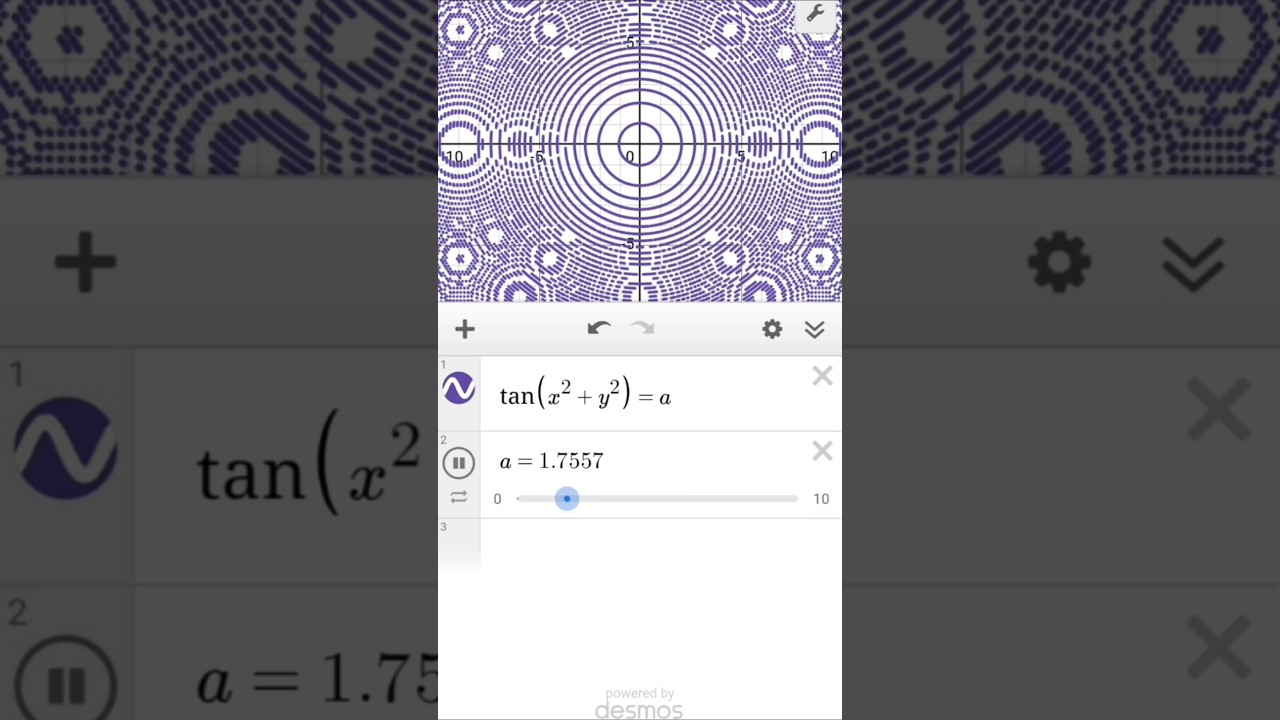 Circles in Circles #desmos #maths #mathart #mathematics #desmostricks #mathtricks #mathtrick #howto