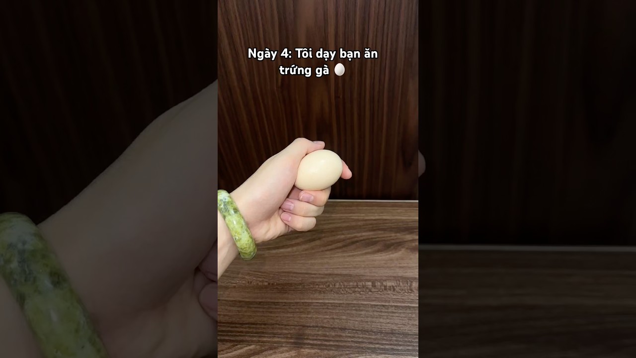 Cách ăn trứng gà mà bạn không biết #asmr #food #funny