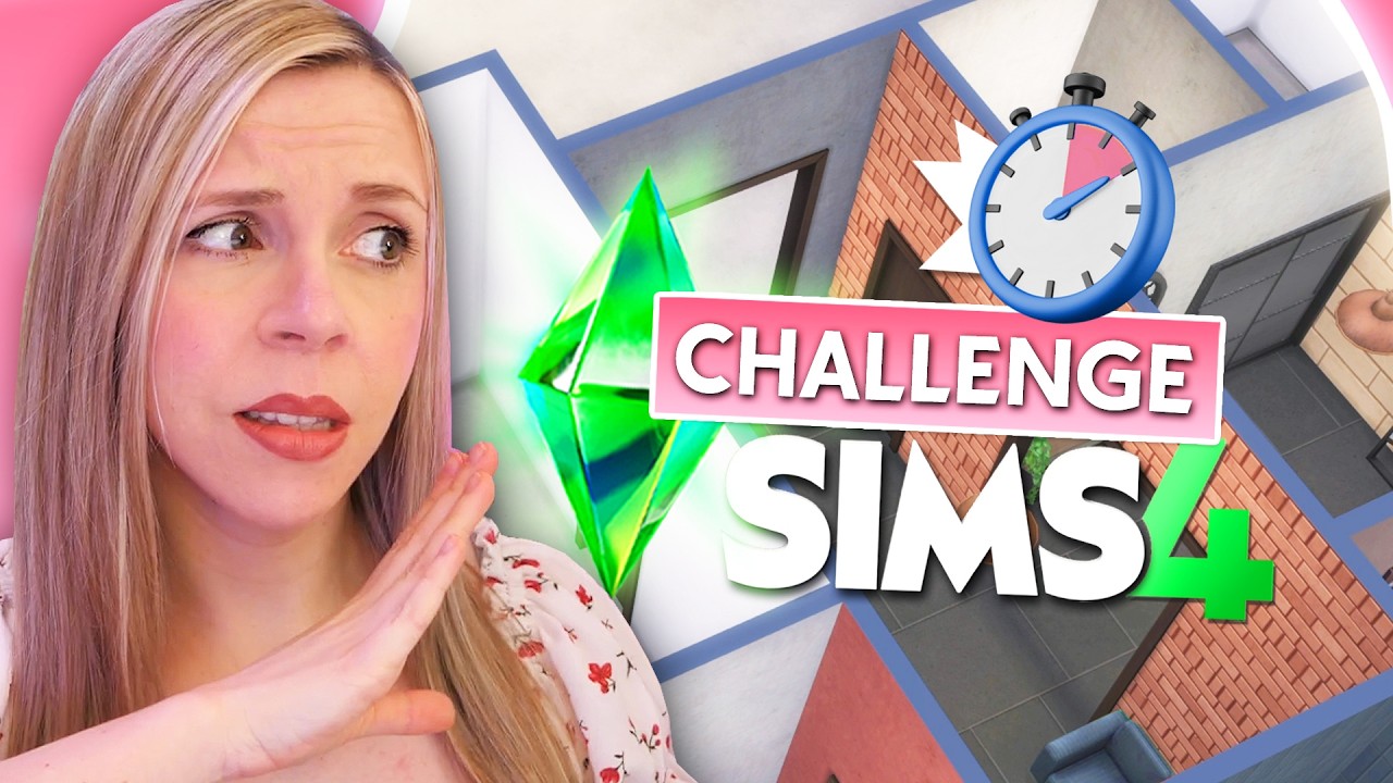 Une pièce = Un chrono pour cet appart ! (Je suis NULLE!) 🤯 - Challenge SIMS 4
