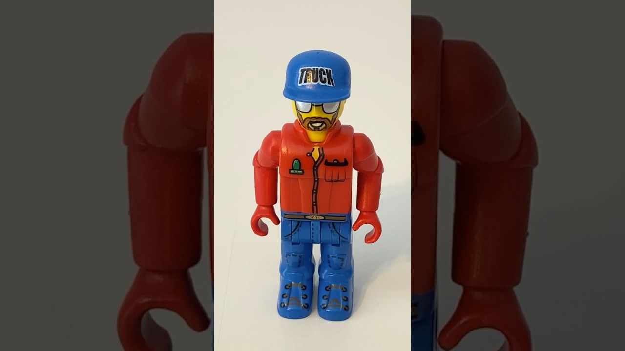 #Lego 4 Juniors Truck Driver Junior Minifigure. #legominifigures