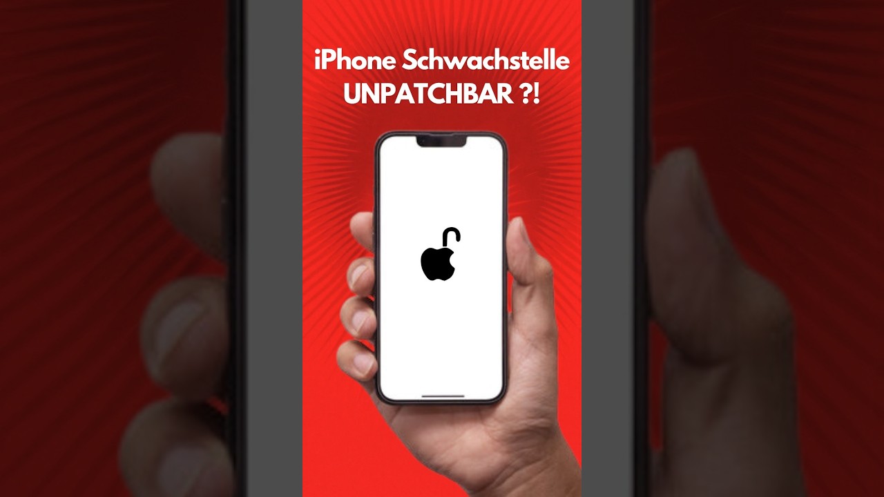 Apple hat eine Schwachstelle die sie nicht Patchen können ?!