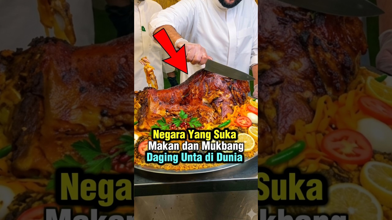 Negara Yang Suka Mukbang dan Makan Daging Unta & Kambing Terbesar di Dunia ⁉️😱