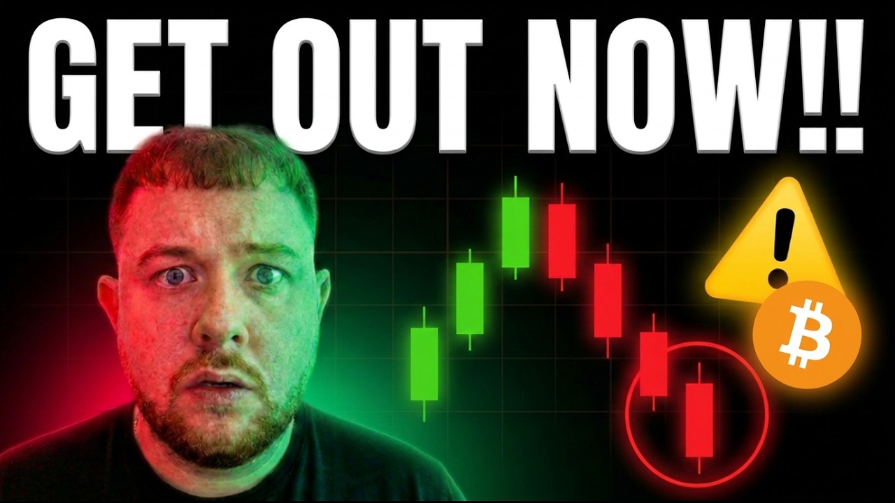 BITCOIN: CRASHING NOW!! GET OUT!!!