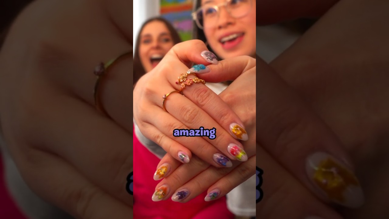 Sprite Nails are SO CUTE!