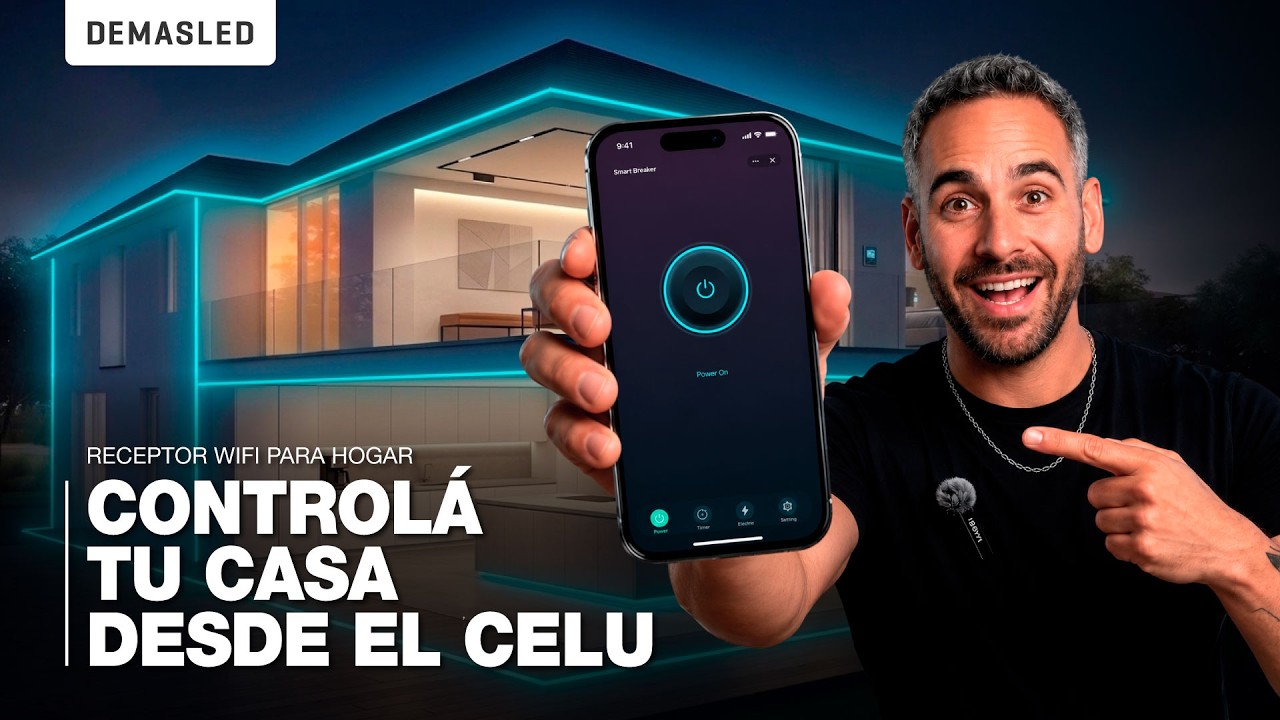 Convertí tu casa en inteligente con este receptor WiFi 🏠