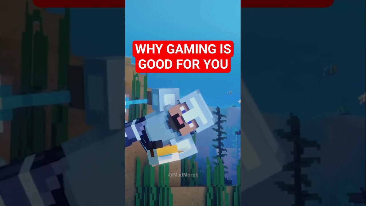 Why playing Minecraft is actually good for you