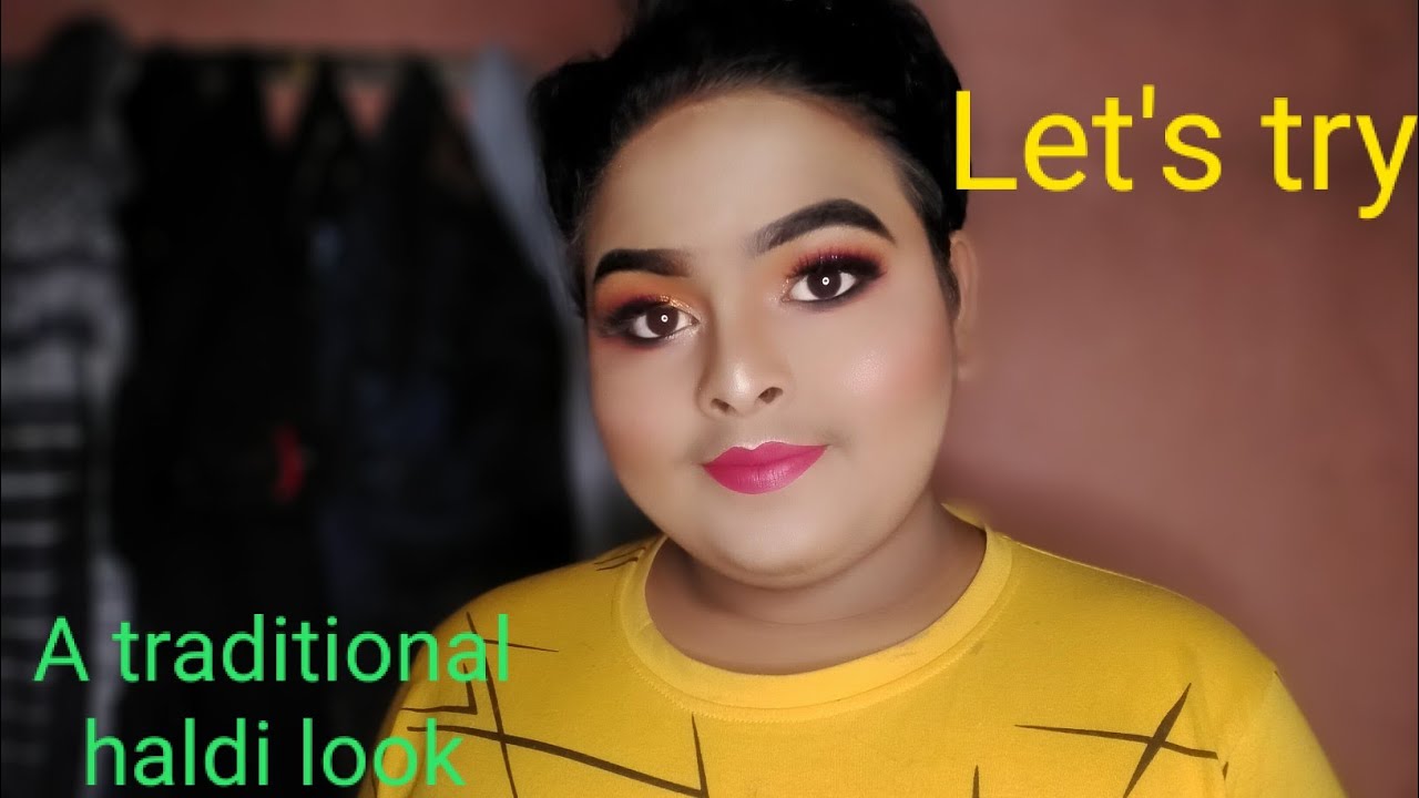 Makeup/Traditional Haldi Makeup/Makeup done by Saikat Pal//Traditional Makeup
