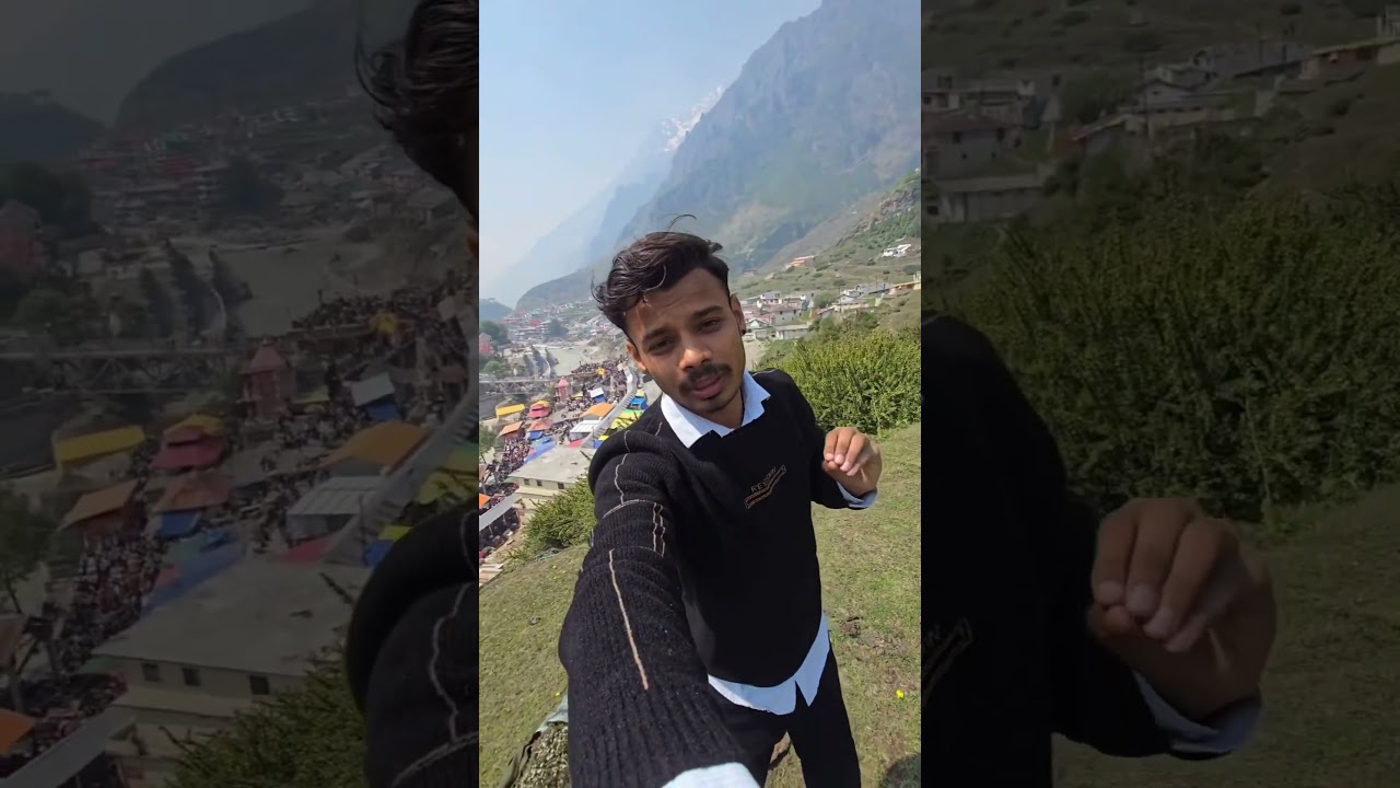 badrinath dham 🙏...#travel #vlog #badrinath