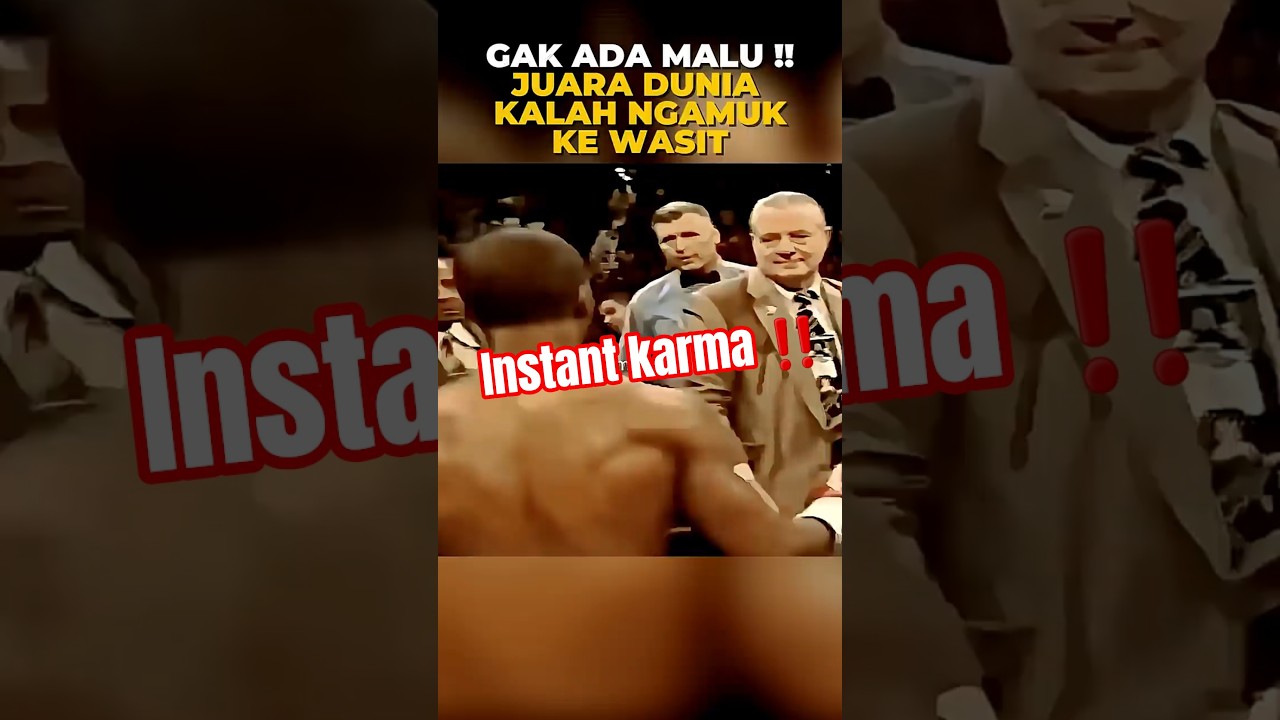 KETIKA PETINJU HILANG KENDALI DIATAS RING BIKIN RICUH‼️
