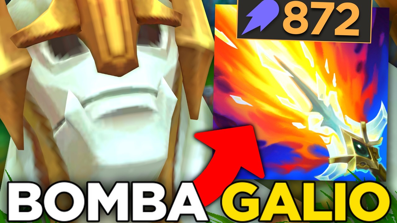 Bomba GALIO jest mega potężny w League of Legends