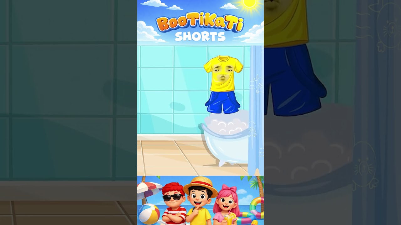 Behind The Scene | My Clothes are Gone Song With Bootikati Shorts | Nursery Rhymes For Toddlers