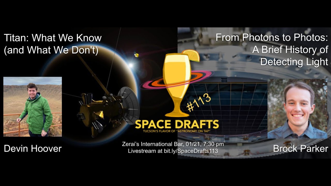 Space Drafts #113: Titan and Photos from Photons