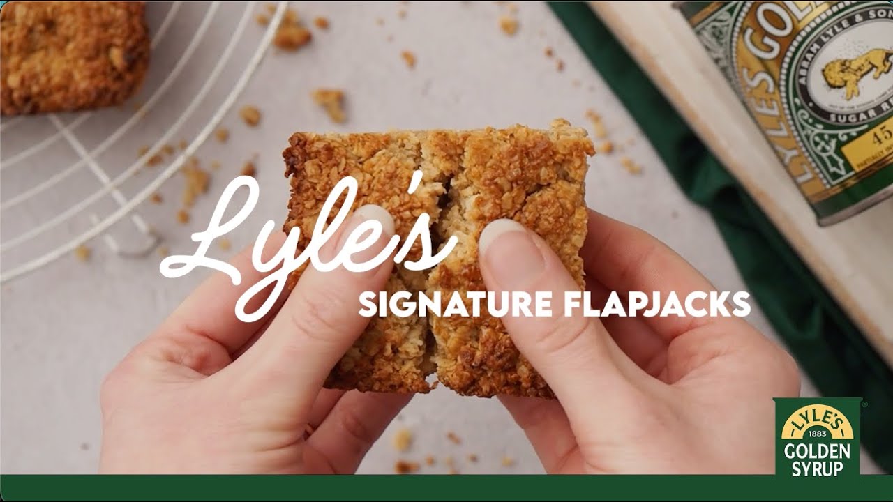 How to make Lyle's Golden Syrup Signature Flapjacks | Easy Recipe
