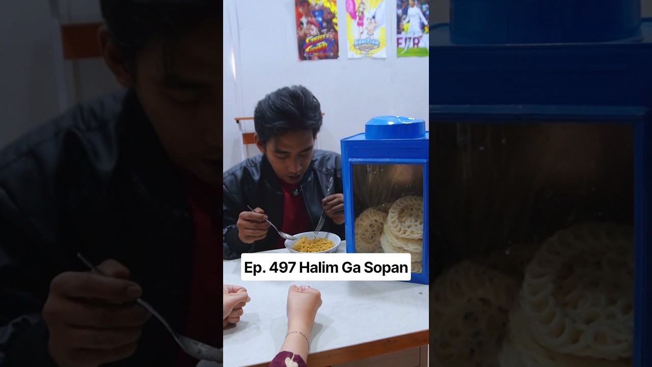 Ep. 497 Halim Ga Sopan😡#asmr #mukbang #warungjadul #warungcina #funnyvideo #parodi
