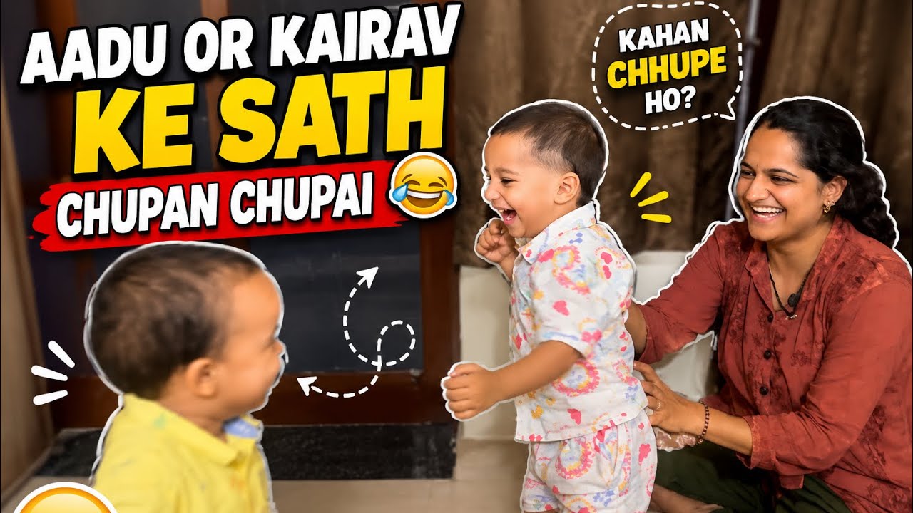 Aadu vs Kairav |🏆❤️Kaun Jeeta Chupan Chupai?✌🏻