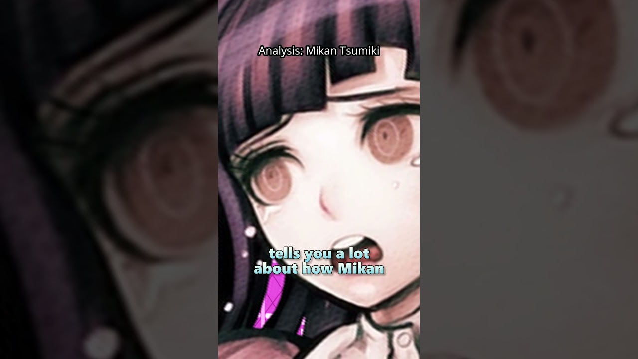 What's in Mikan Tsumiki's design? #danganronpa #anime