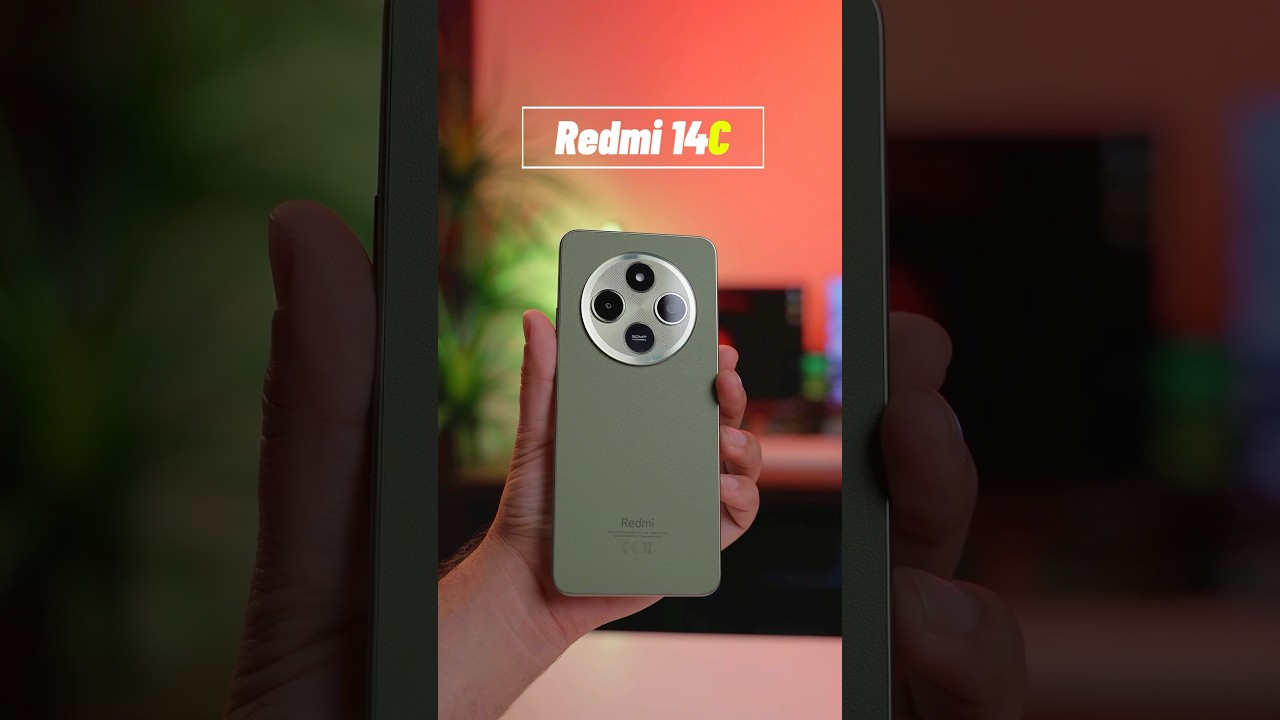 شاشة كبير وافضل قيمه مقابل السعر Redmi 14C