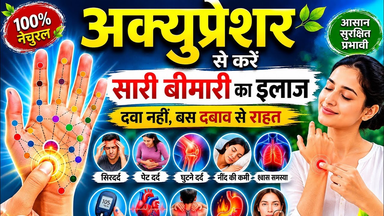 🙏🔥✅🔴 live करें एक्यूप्रेशर थैरेपी से सारी बीमारियों को दूर #योग #एक्यूप्रेशर #ट्रेडिंग#वीडियो