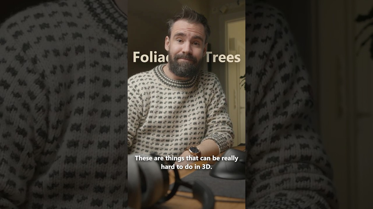 Dealing with Trees and Foliage in UE5