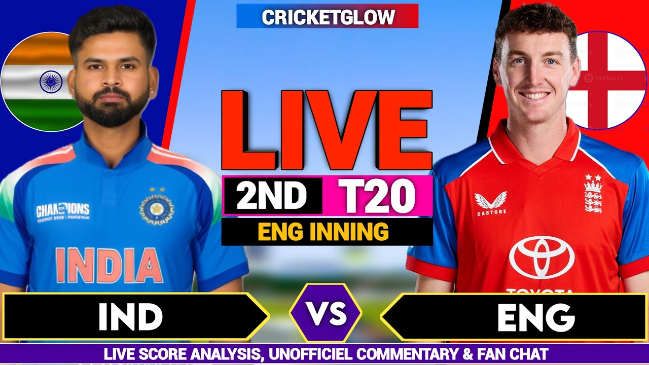 Live: India vs England, Live Commentary, 1st T20 Match ENG BAT | IND vs ENG Live Cricket Match Today