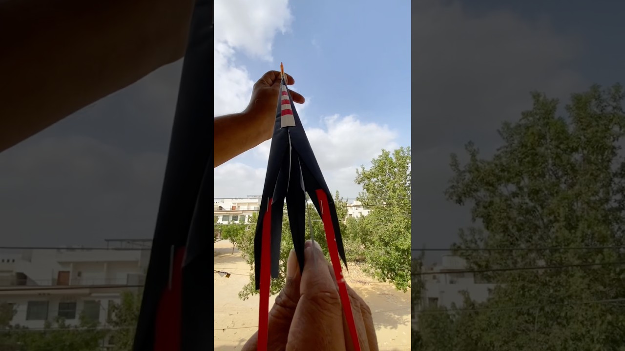 Thunder Rocket Origami Paper Aeroplane Amazing High Level Fly