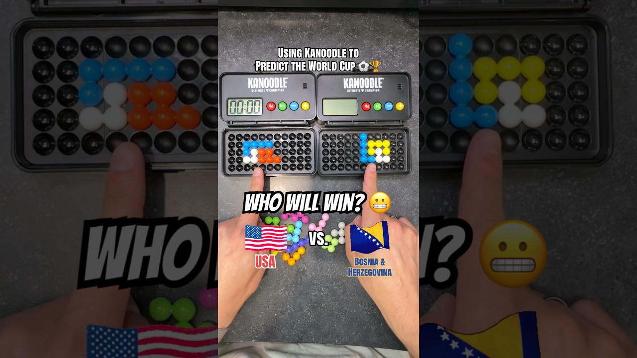 Predicting the World Cup Using Kanoodle Puzzles: USA vs. Bosnia & Herzegovina