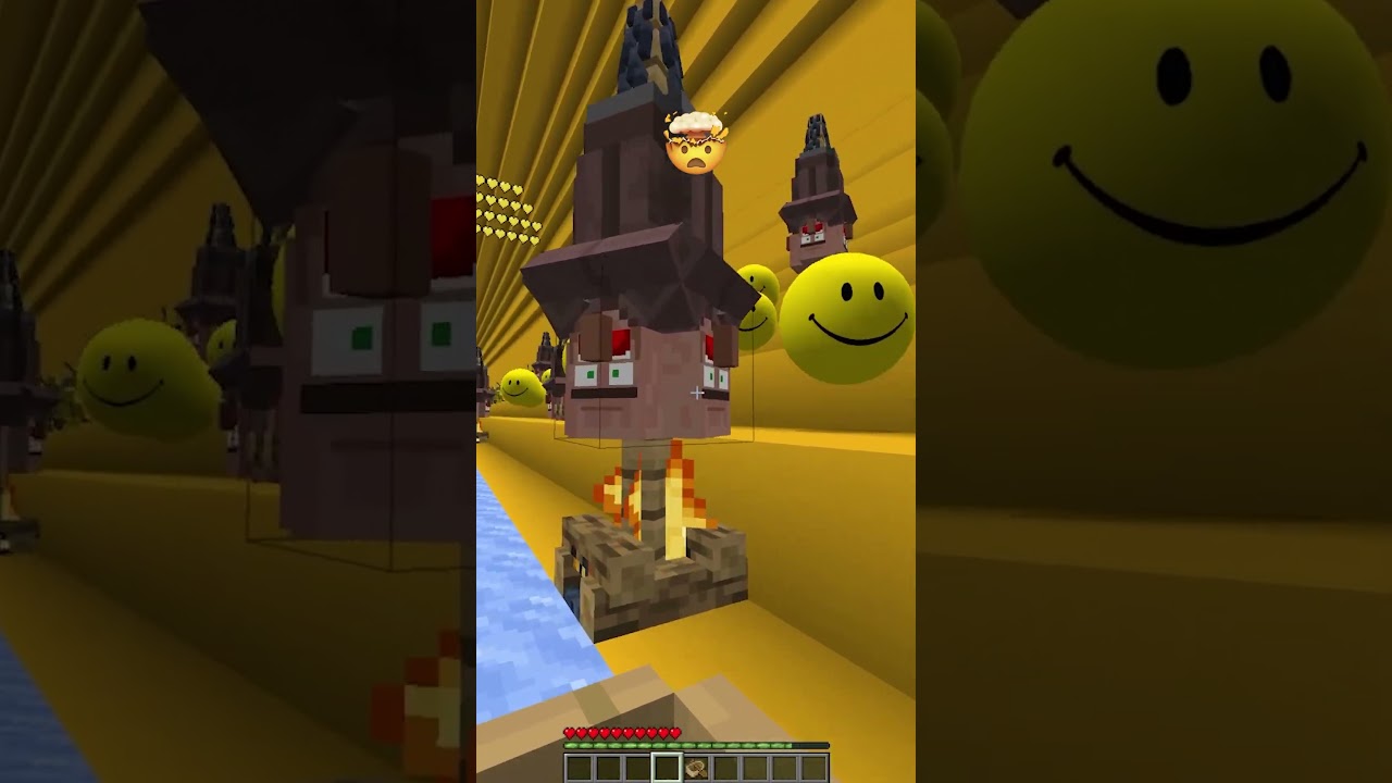 Luring Basic Trap vs Longest Verity Emoji Reaction #shorts #minecraft #meme