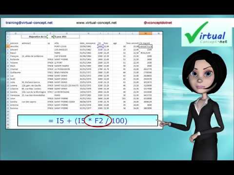 ☆ [Astuce] Comment utiliser le dollard dans les formules Excel ? | Virtual-Concept.NET