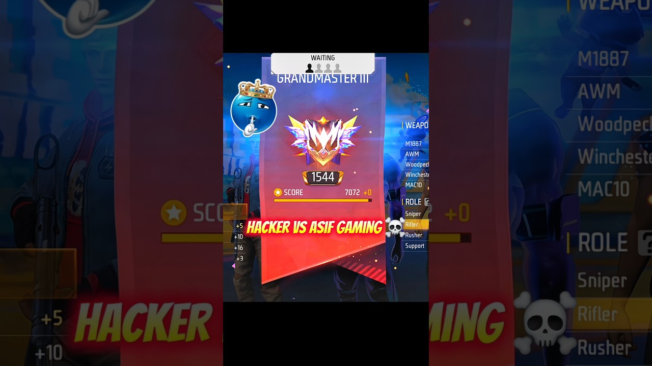 Asif Gaming Vs Hacker In End Zone 🤯