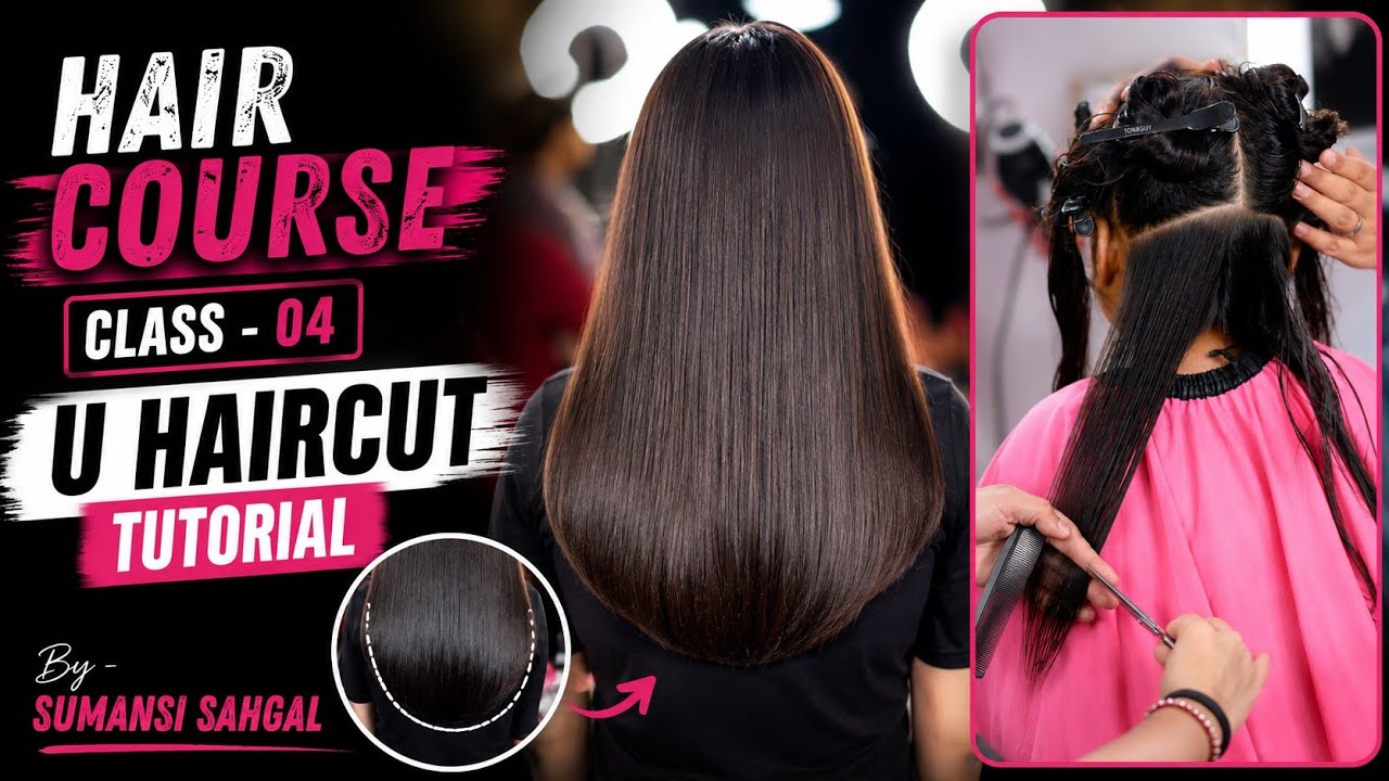 U Shape Haircut Kaise Kare? | Step by Step Hair Cutting Tutorial in Hindi 