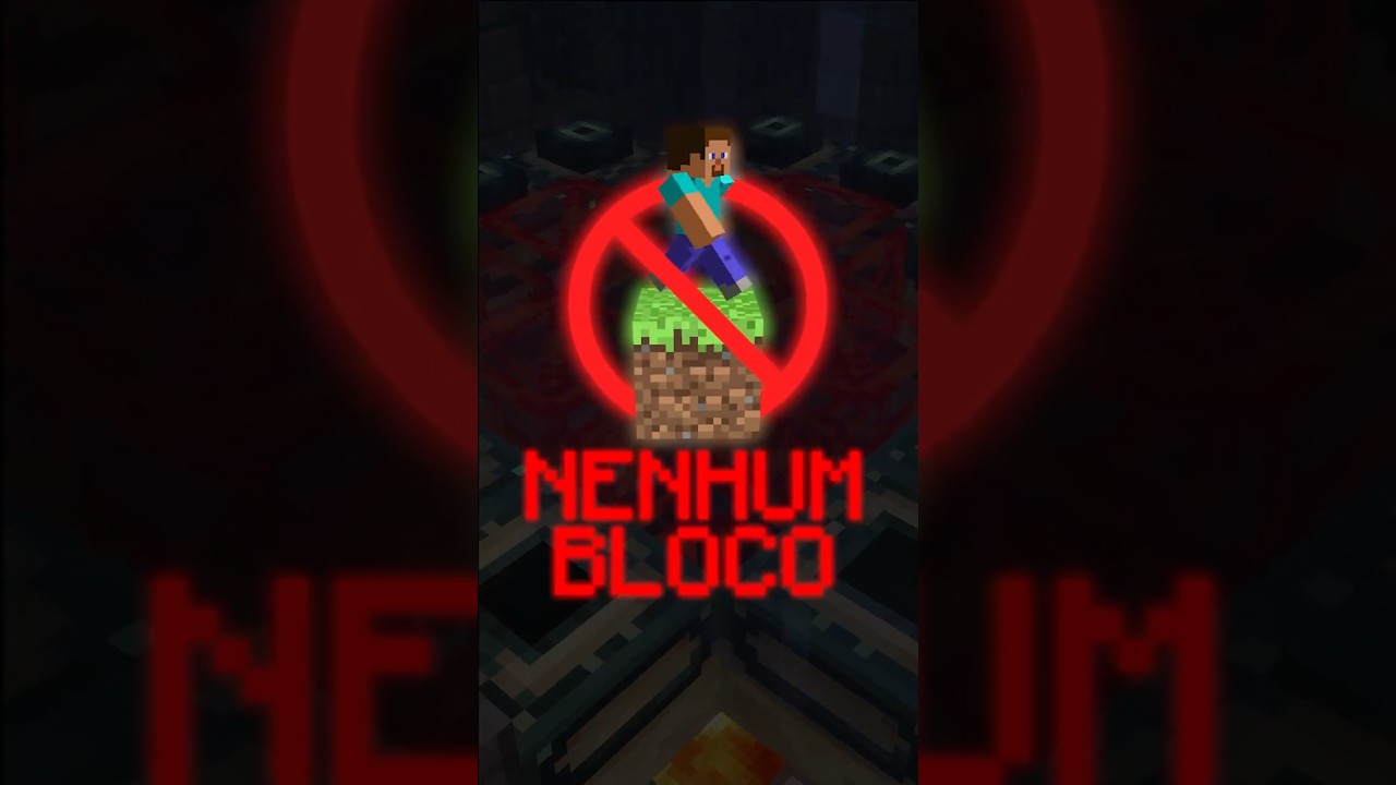 ELE ZEROU O MINECRAFT SEM ANDAR?! #minecraft #minecraftshorts #speedrun @Eliotex