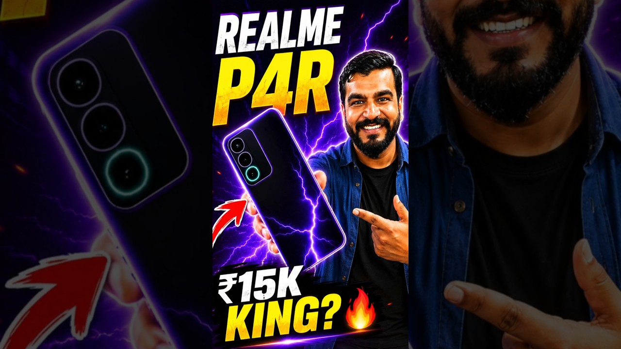 Realme P4R HERE, Best Killer Phone Under 15000/- #shorts  #shortsfeed #tech #smartphone #shortvideo