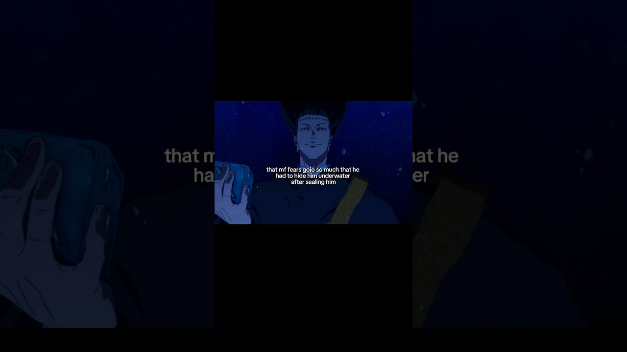 still this won’t stop gojo #kenjaku #gojo #geto #sealed #underwater #jjk #jujutsukaisen #anime #fyp