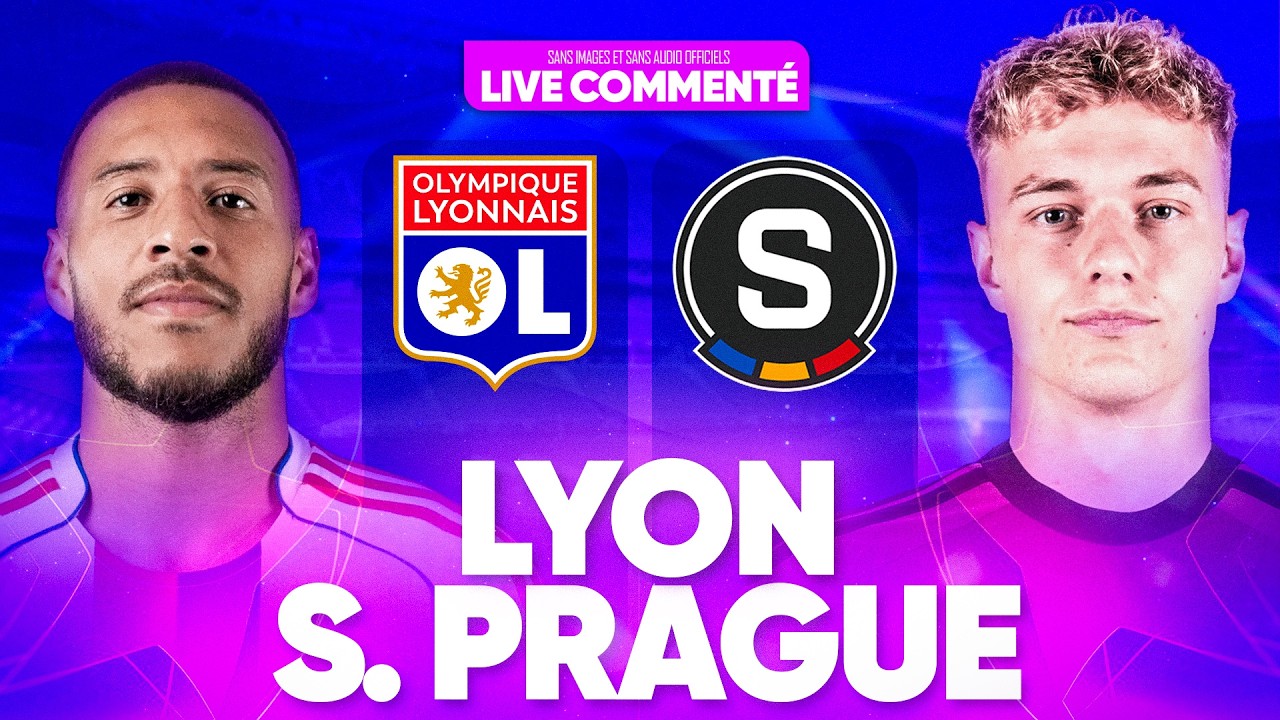 🔴 LYON - SPARTA PRAGUE LIVE COMMENTÉ / 🚨VICTOIRE OBLIGATOIRE POUR L'OL ! / 🏆MATCH RETOUR BARRAGE LDC