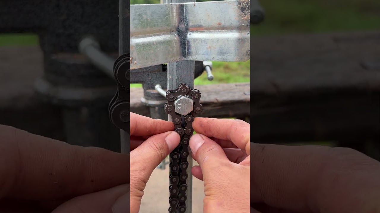 One Chain to Remove Stuck Nuts