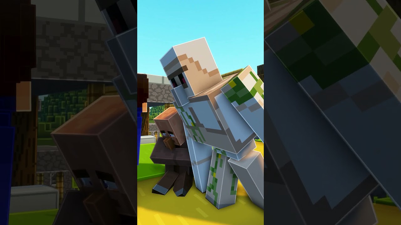 Je me TÉLÉPORTE sur MINECRAFR quand je dis une COULEUR #minecraft #shorts