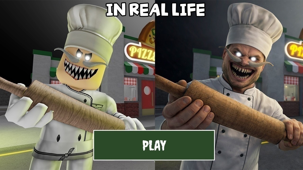 Escape PAPA PIZZA'S PIZZERIA IN REAL LIFE OBBY - Roblox New Update All Bosses Full Gameplay