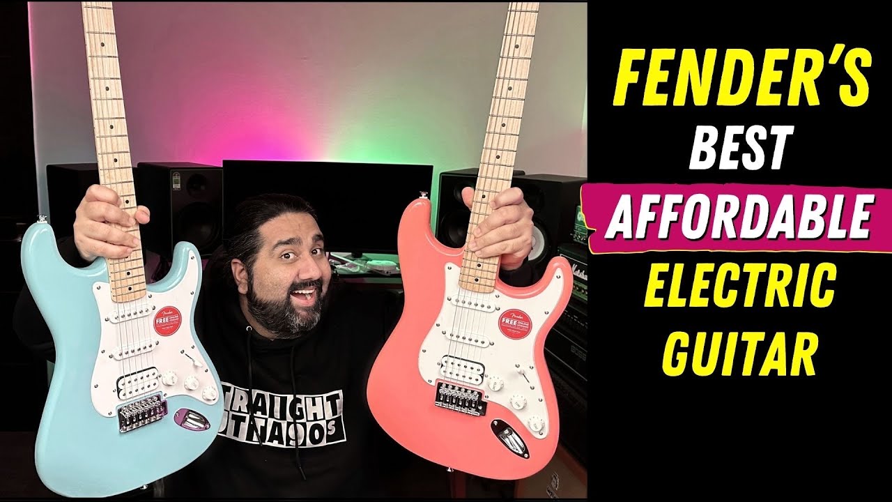 Fender Ka Best Affordable Electric Guitar | Fender Squier Sonic Review