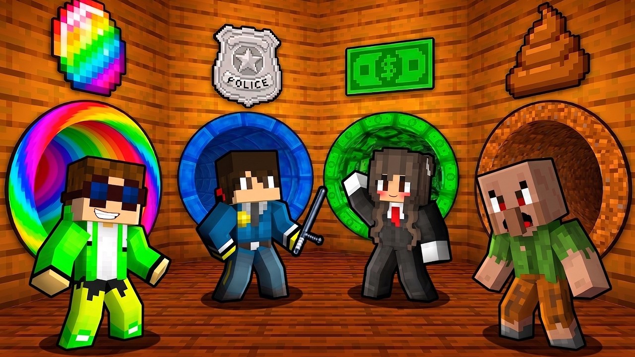 PAT WÄHLT den RICHTIGEN SUPER TUNNEL in Minecraft!