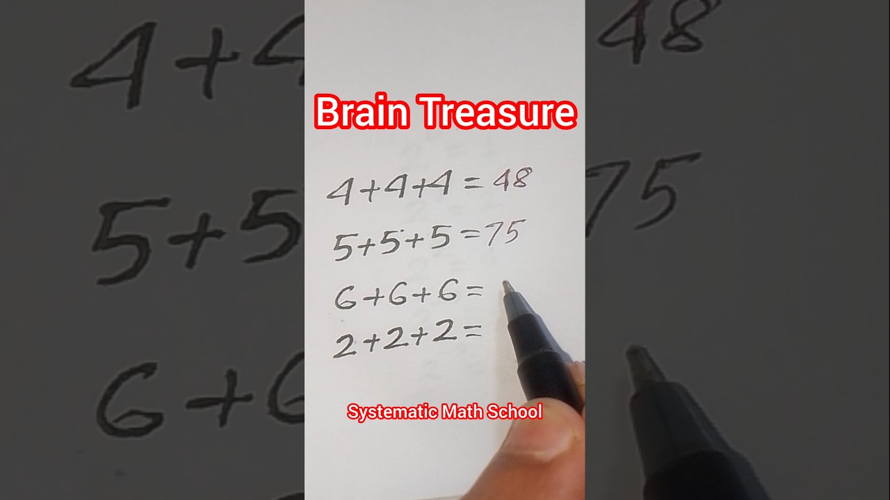 👉 Brain Treasure 👍 #Mathematics#maths#trend #trendingreels#maths #shortmath#shorts