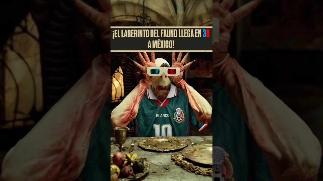 El laberinto del fauno 3D en México #mexico #guillermodeltoro #cinema #movie #news #reaction #react