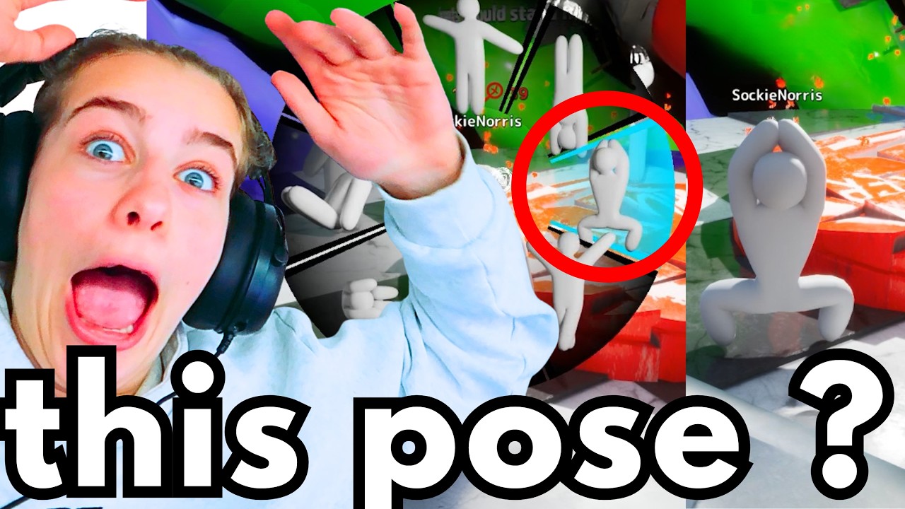ONLY USING THE POSE (Pose Challenge) in Meccha Chameleon Gaming w/ The Norris Nuts