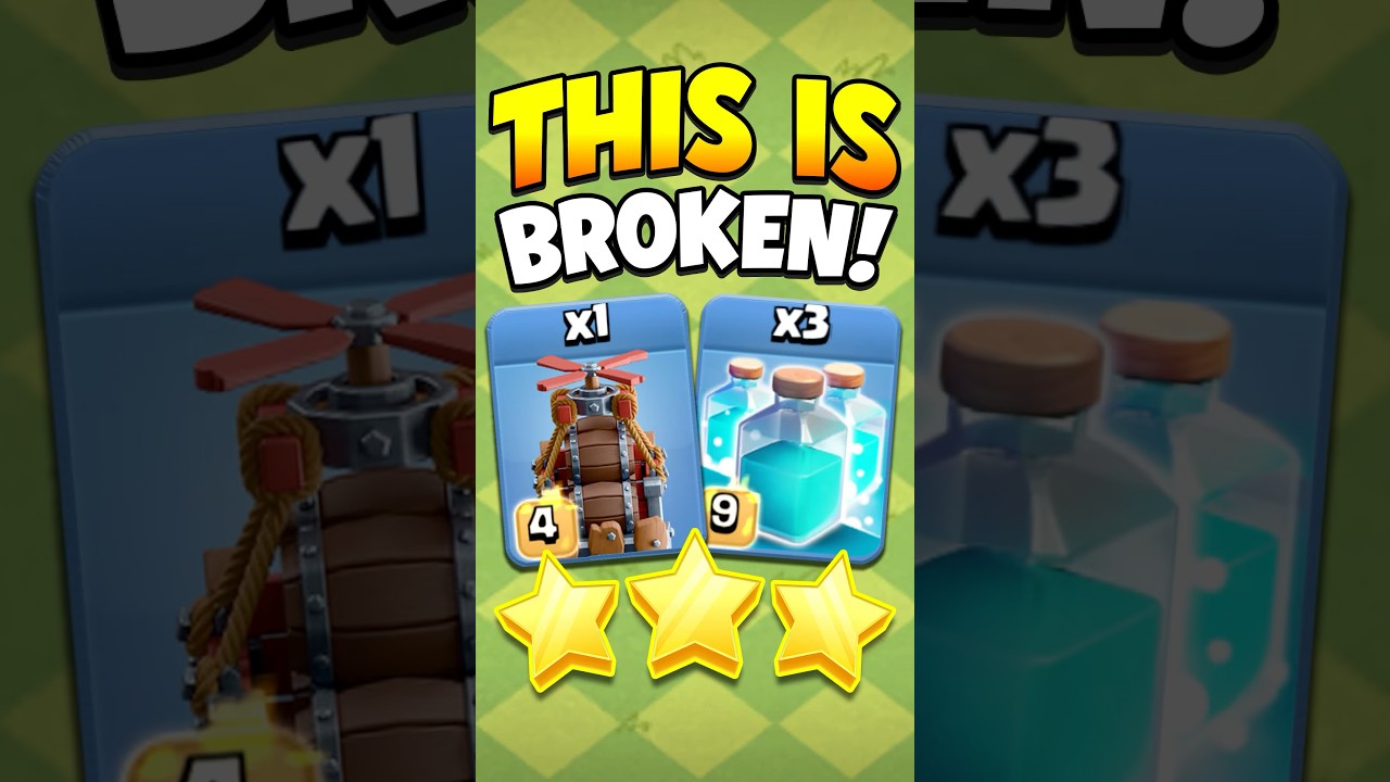 New Meta Sky Wagon Clone is BROKEN! Best TH18 Attack in #clashofclans