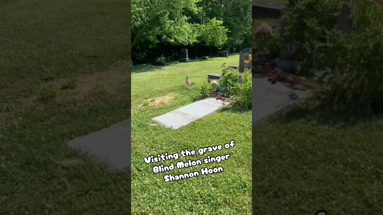 Visiting the grave of Blind Melon singer Shannon Hoon #shorts