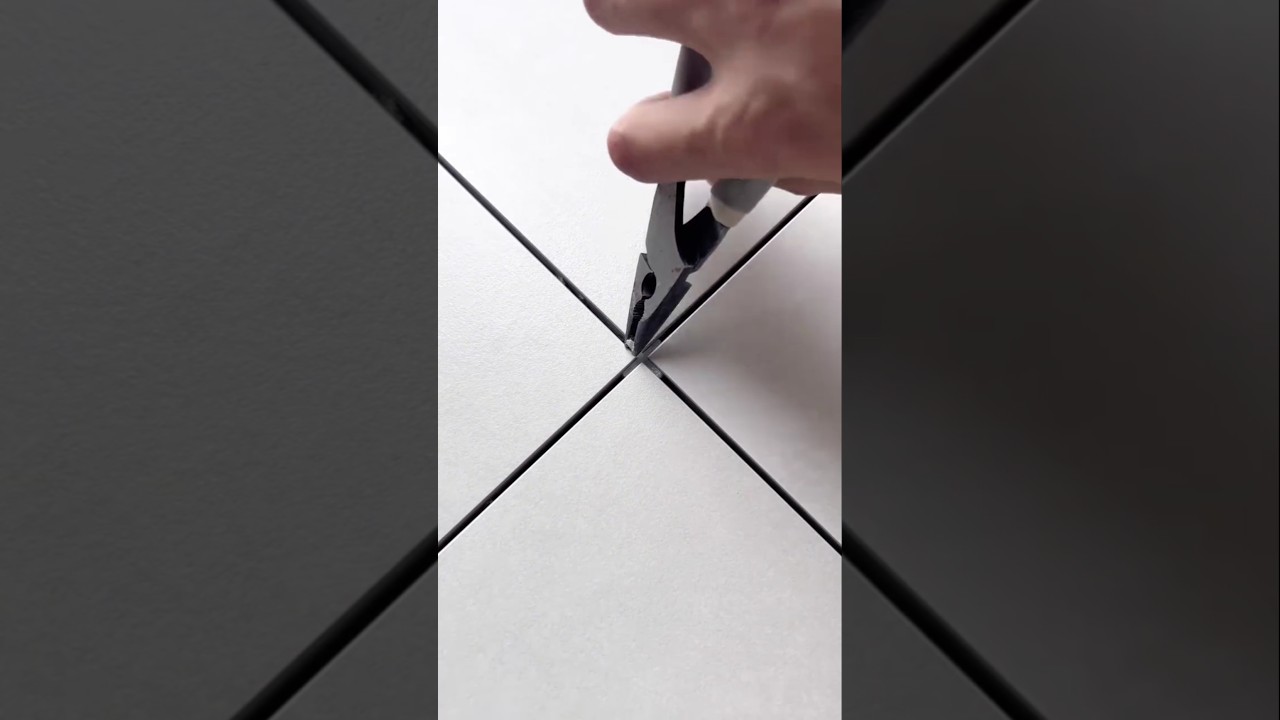 Why Are Tile Gaps Filled After Installation? 🤯🏠 | #shorts