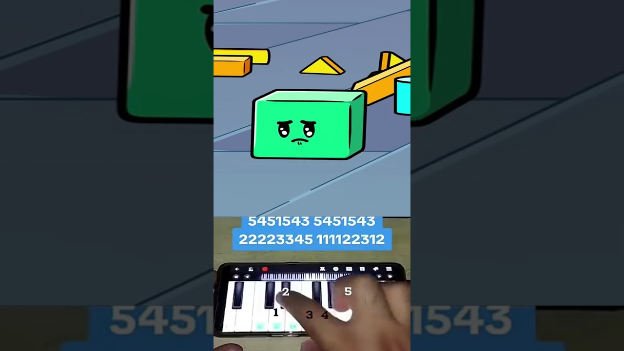 Make Blocks Fun Again (Sad Block Meme) ‪@dude.dans_‬ - Piano Tutorial
