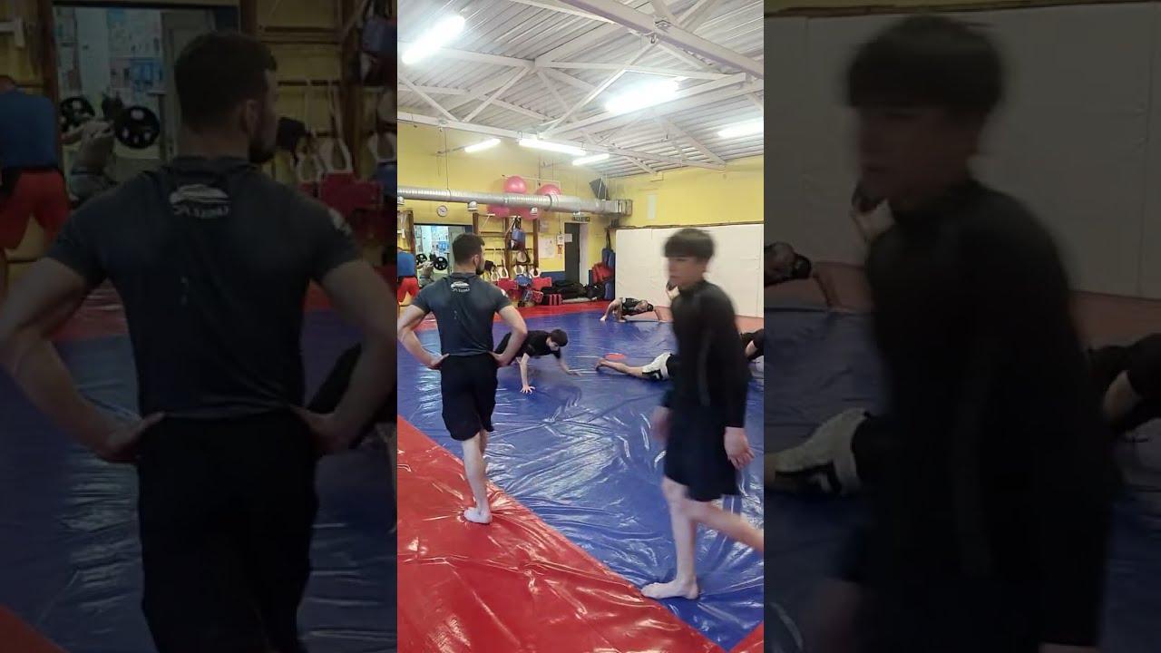MMA Training. Sparrings