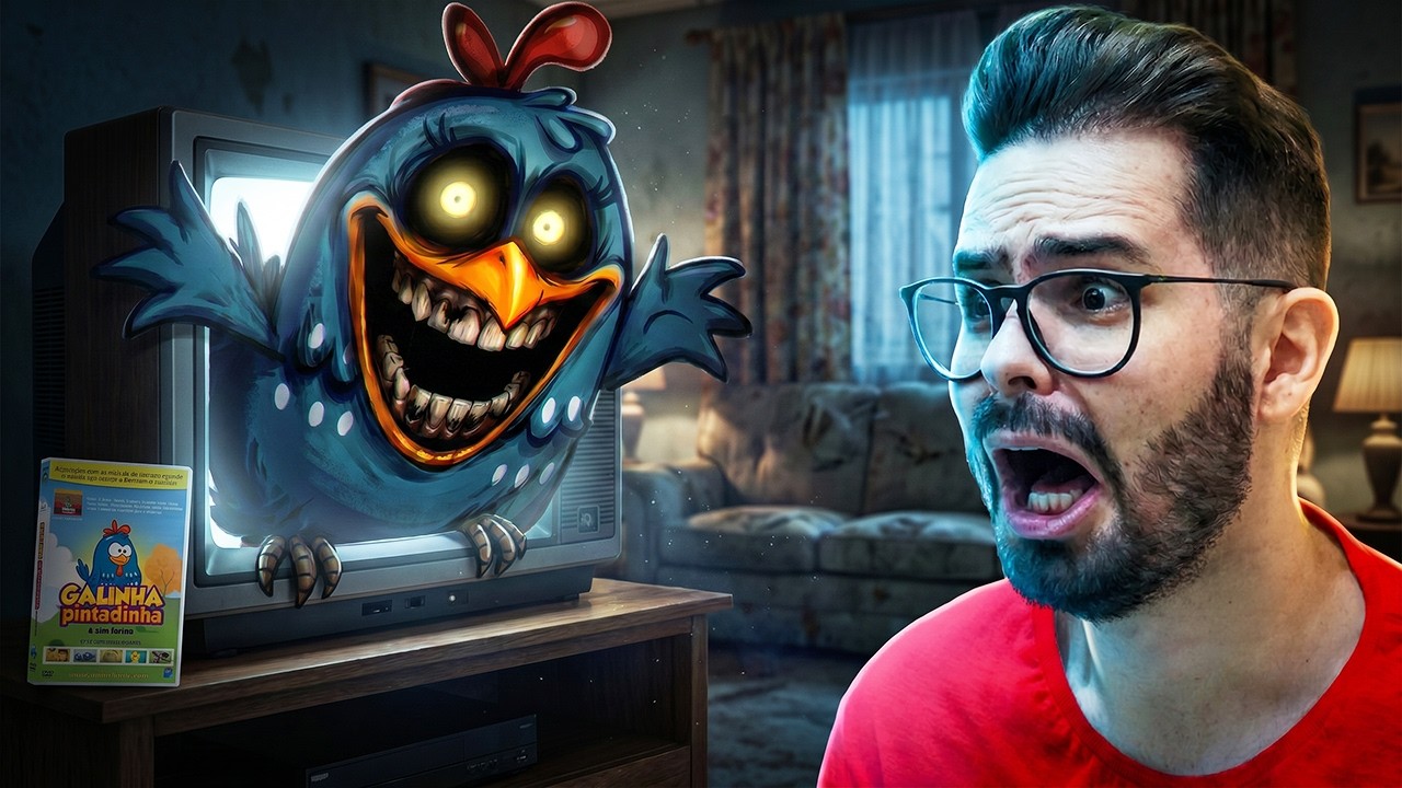 o ANALOG HORROR da GALINHA PINTADINHA (O Parasita que se Esconde na Música)